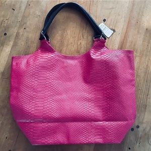 Neiman Marcus Tote Bag Hot pink NWT